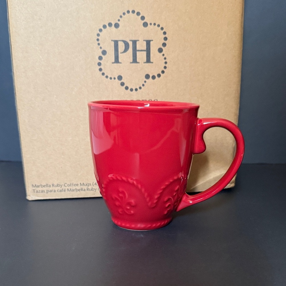 Princess House Ruby Red Mug